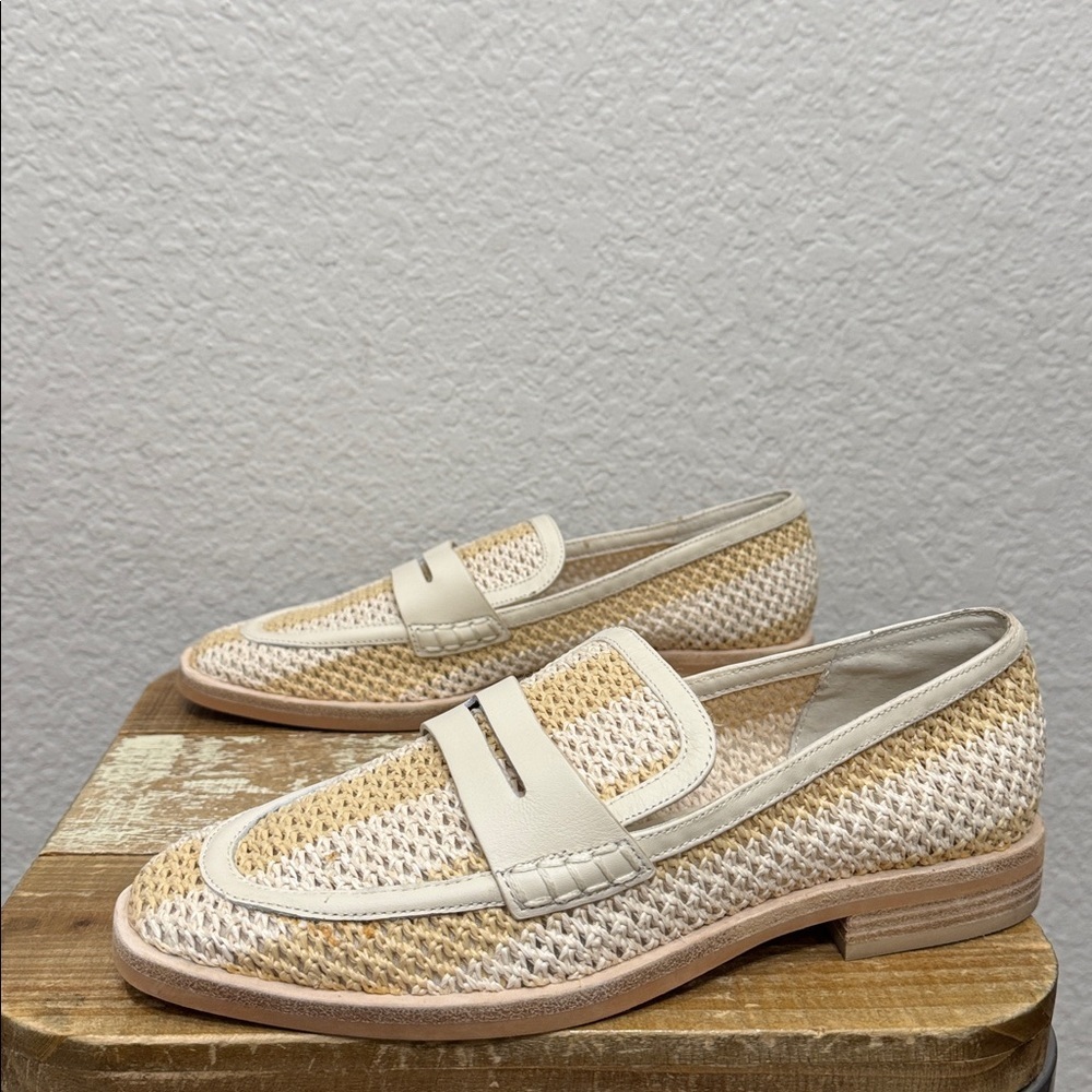 Dolce Vita Halley Rafia Slip On Loafer Size 8 - Picture 4 of 8